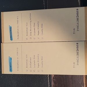 Reminiscience shampoo and conditioner